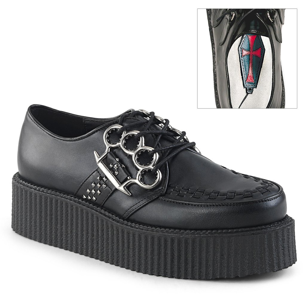 Creepers Demonia V Creeper 516 Panske - Čierne | SK-787597